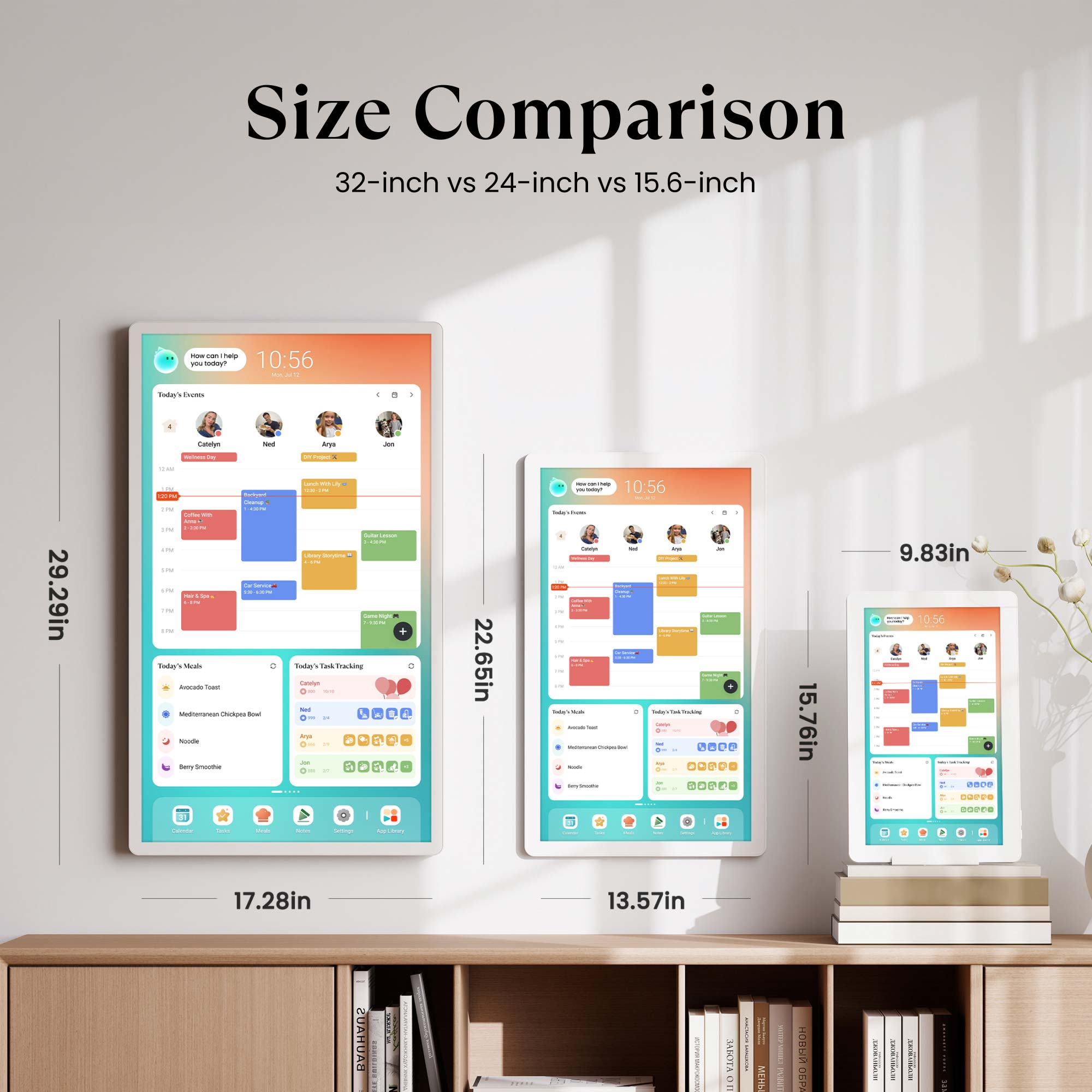 24" Cozyla Calendar+ 2