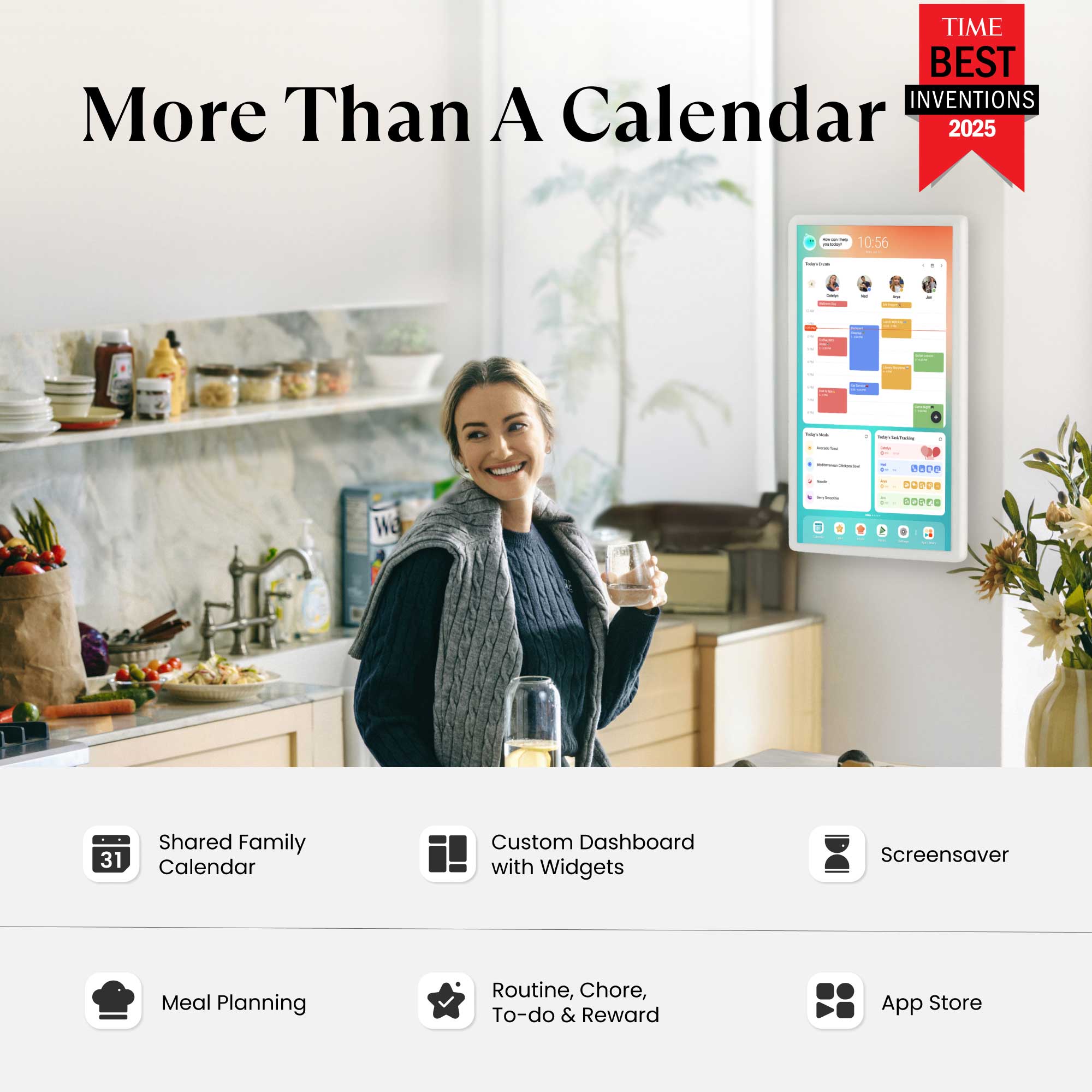 32" Cozyla Calendar+ 2